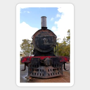 Rusting Steam Train Sticker